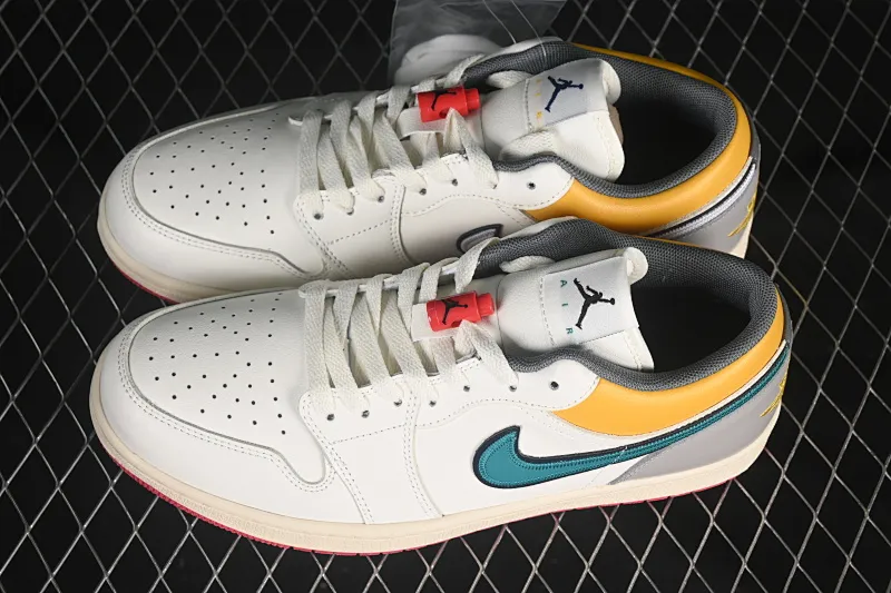 All categories Air Jordan Jordan series basketball shoes Air Jordan 1 Low Air Jordan 1 Low AJ1 Joe 1 mandarin duck hook low-top cultural and leisure sports sneakers HV4511-133